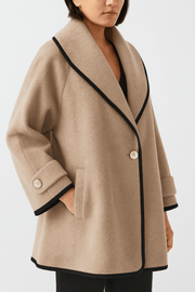 Palton damă Lillian oversize – Palton lung elegant și confortabil pentru toamnă/iarnă