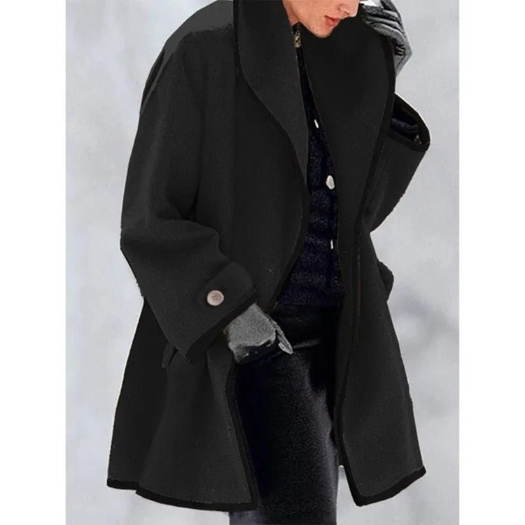 Palton damă Lillian oversize – Palton lung elegant și confortabil pentru toamnă/iarnă