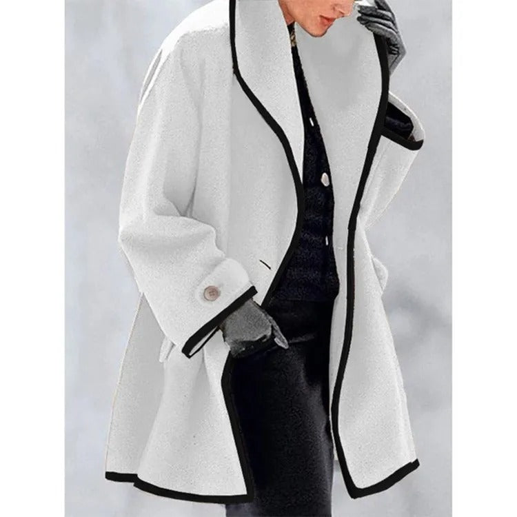 Palton damă Lillian oversize – Palton lung elegant și confortabil pentru toamnă/iarnă