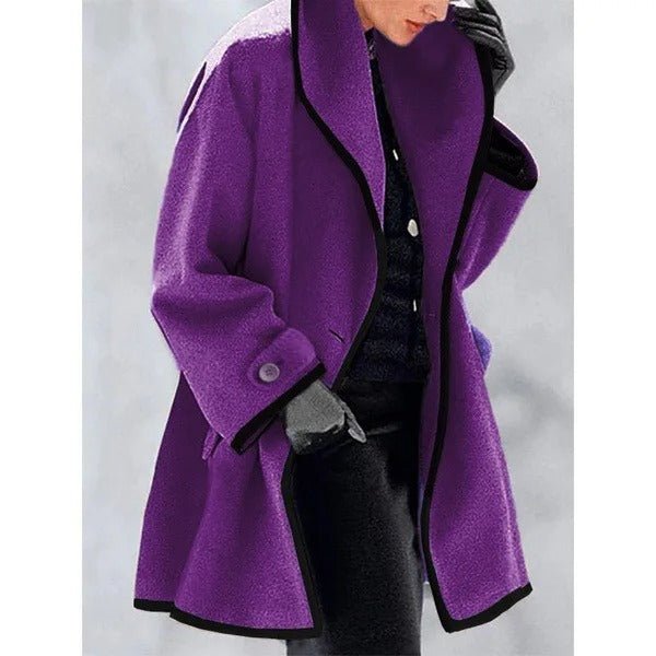 Palton damă Lillian oversize – Palton lung elegant și confortabil pentru toamnă/iarnă