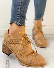 Rianna Women's Vintage Shoes - Bombas retro hechas a mano con plantilla cómoda y diseño atemporal