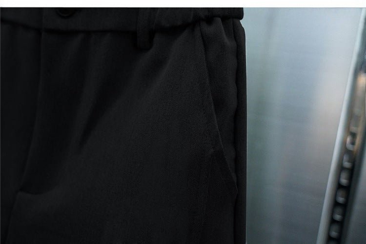 Leo Pánske elastické nohavice – moderné slim nohavice s elastickým pásom a štýlom smart casual