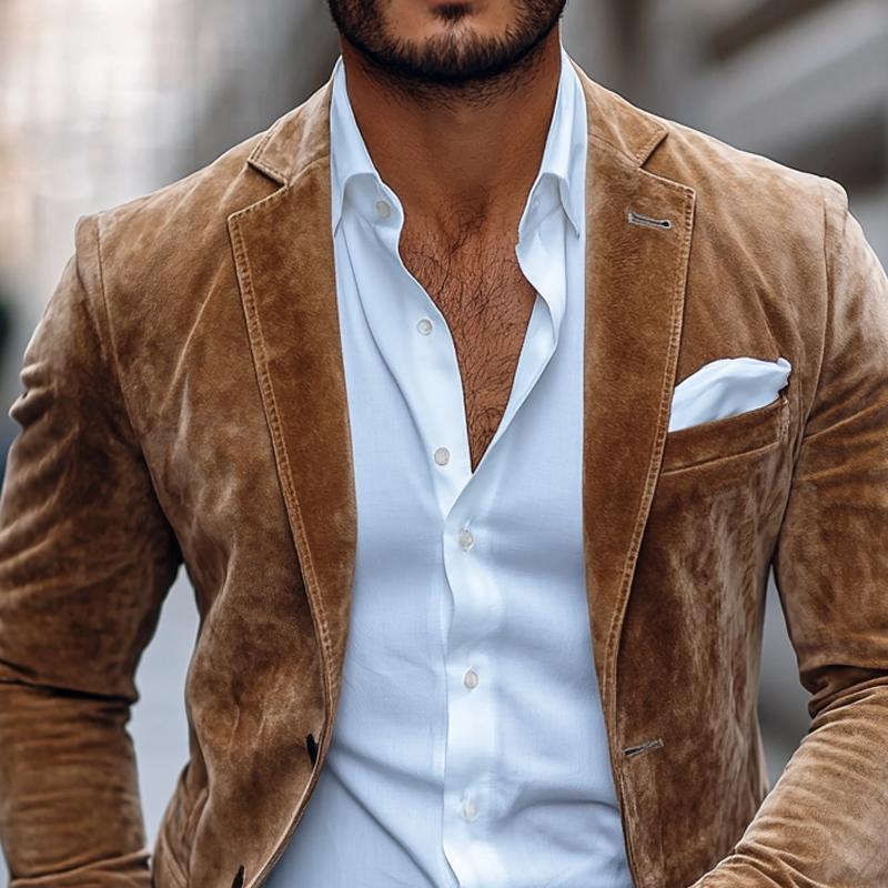 Blake Ανδρικό Σακάκι Slim Fit – Κομψό Casual Μπουφάν με Μοντέρνα και Πολυλειτουργική Κοπή