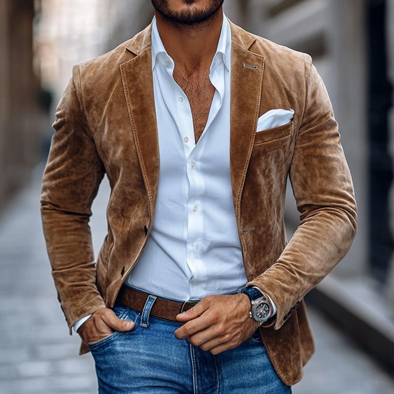 Blake Ανδρικό Σακάκι Slim Fit – Κομψό Casual Μπουφάν με Μοντέρνα και Πολυλειτουργική Κοπή