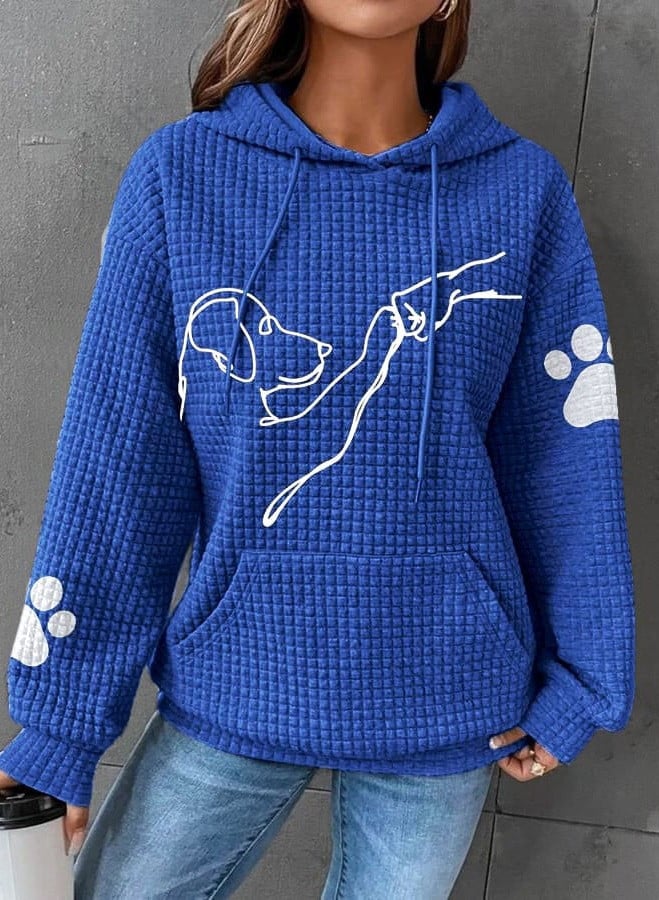 Lina Sweat Dámská – Pohodlná a Teplá Mikina s Kapucí v Ležérním Stylu