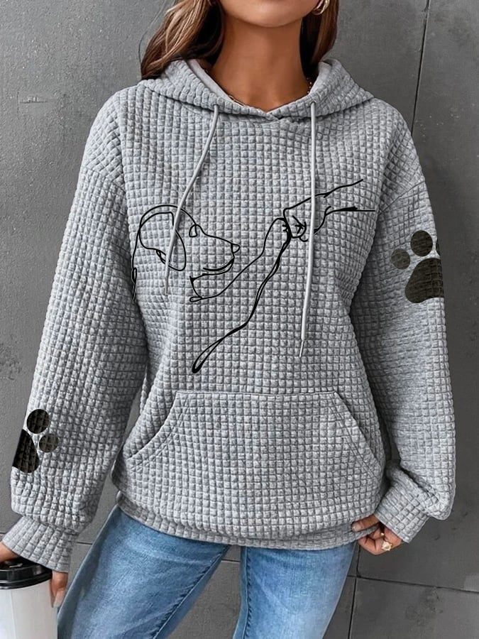Lina Sweat Dámská – Pohodlná a Teplá Mikina s Kapucí v Ležérním Stylu