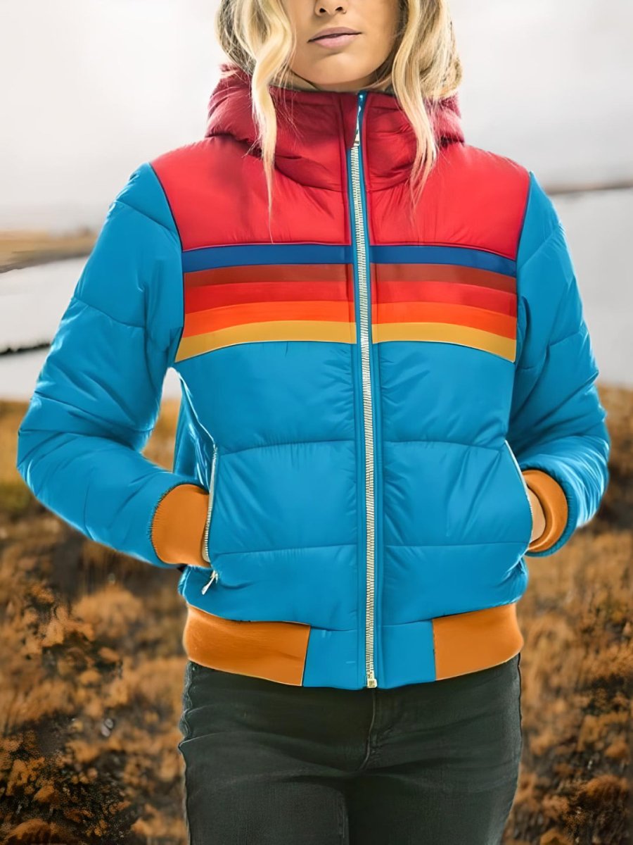 Rory Hoodie Unisex Komfort Regnbue – Blød & Afslappet Hættetrøje i Moderne Stil
