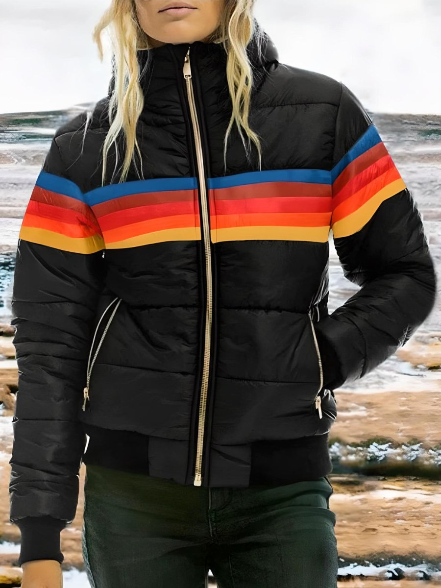 Rory Unisex Kapuzenpullover Komfort Regenbogen – Weicher & lässiger Hoodie im modernen Stil