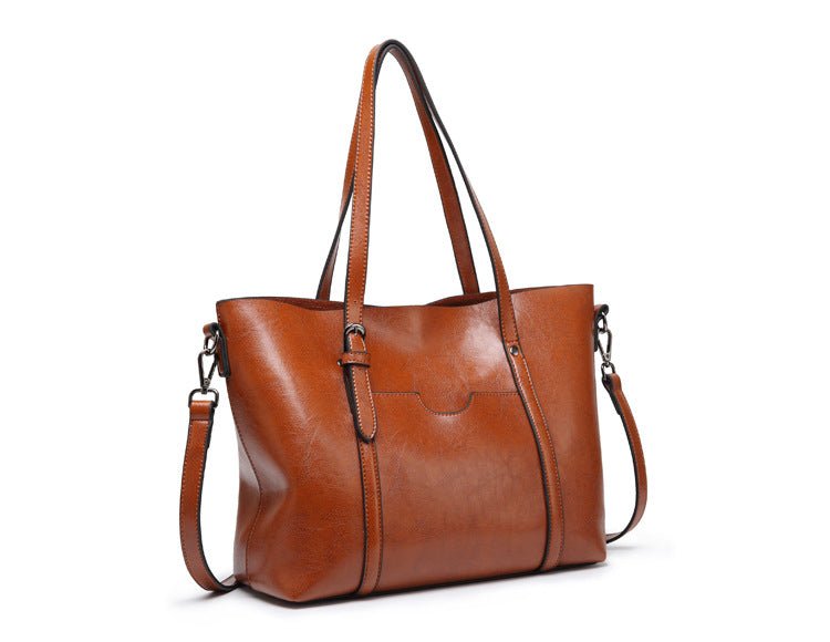 Nyomi Tote Bag Women – Large Elegant and Functional Leather Work Bag