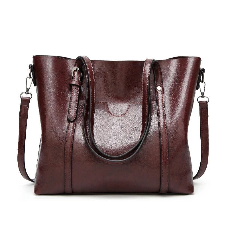 Nyomi Tote Bag Women – Large Elegant and Functional Leather Work Bag
