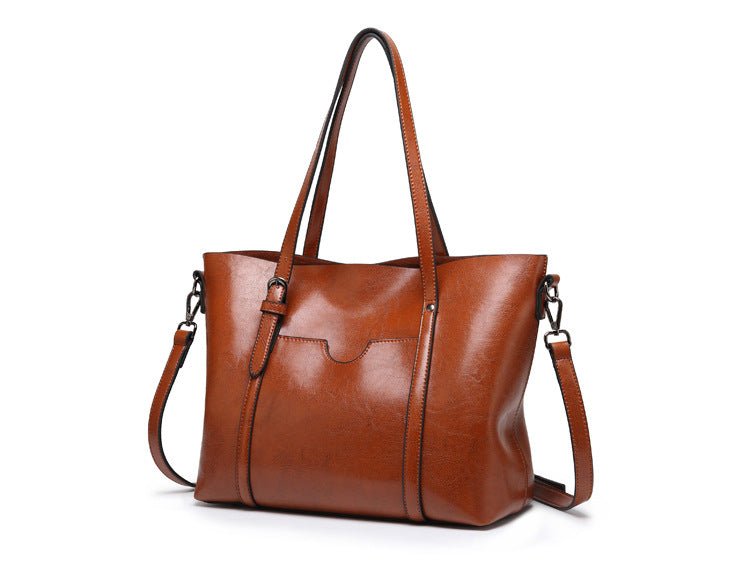 Nyomi Tote Bag Women – Large Elegant and Functional Leather Work Bag
