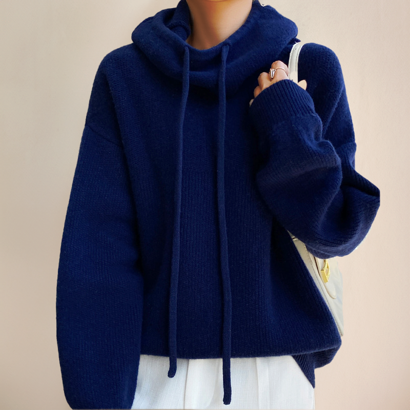 Isabelle damepullover i merinould med rullekrave – elegant, let og varm pullover i tidløst design