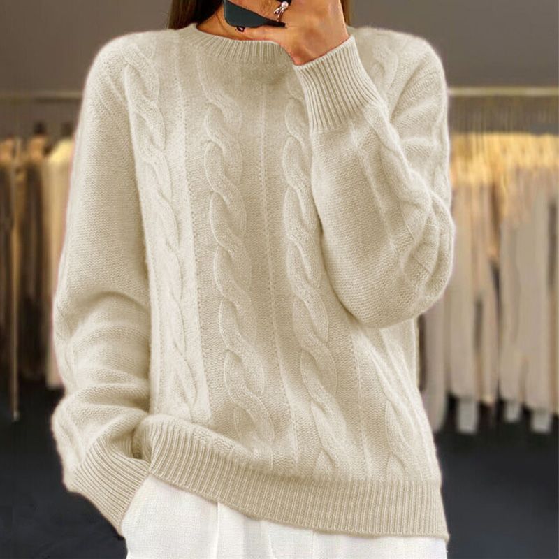 Naomi Femme svetr z vlny – prémiový měkký a elegantní svetr v moderním a pohodlném stylu