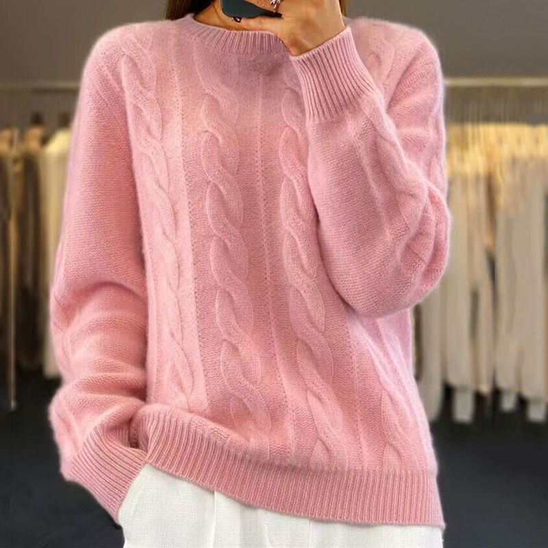 Naomi Femme svetr z vlny – prémiový měkký a elegantní svetr v moderním a pohodlném stylu