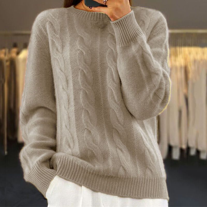 Naomi Femme svetr z vlny – prémiový měkký a elegantní svetr v moderním a pohodlném stylu