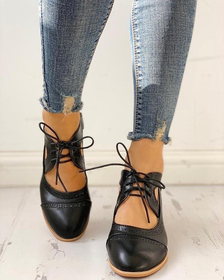 Rianna Women's Vintage Shoes - Bombas retro hechas a mano con plantilla cómoda y diseño atemporal