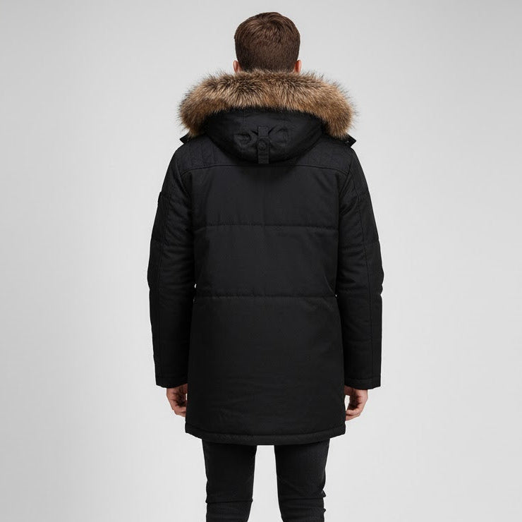 Marcus Winterparka für Herren mit Pelzkragen – Lockerer Schnitt, optimale Wärme & täglicher Gebrauch