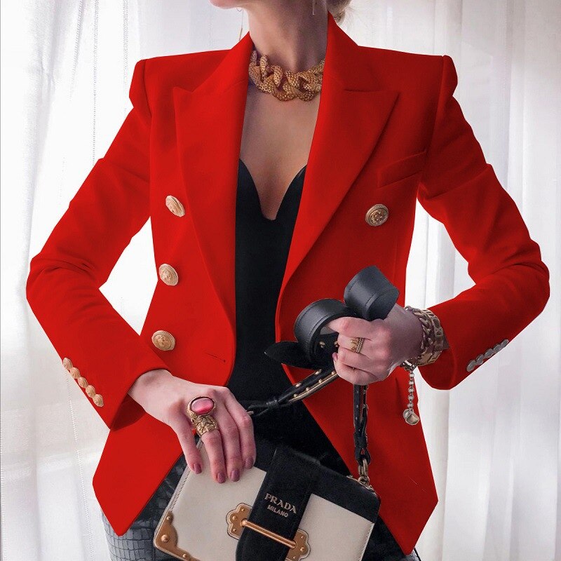 Blazer Harper Donna Elegante – Giacca Chic Confortevole in Tessuto Premium per Look Casual