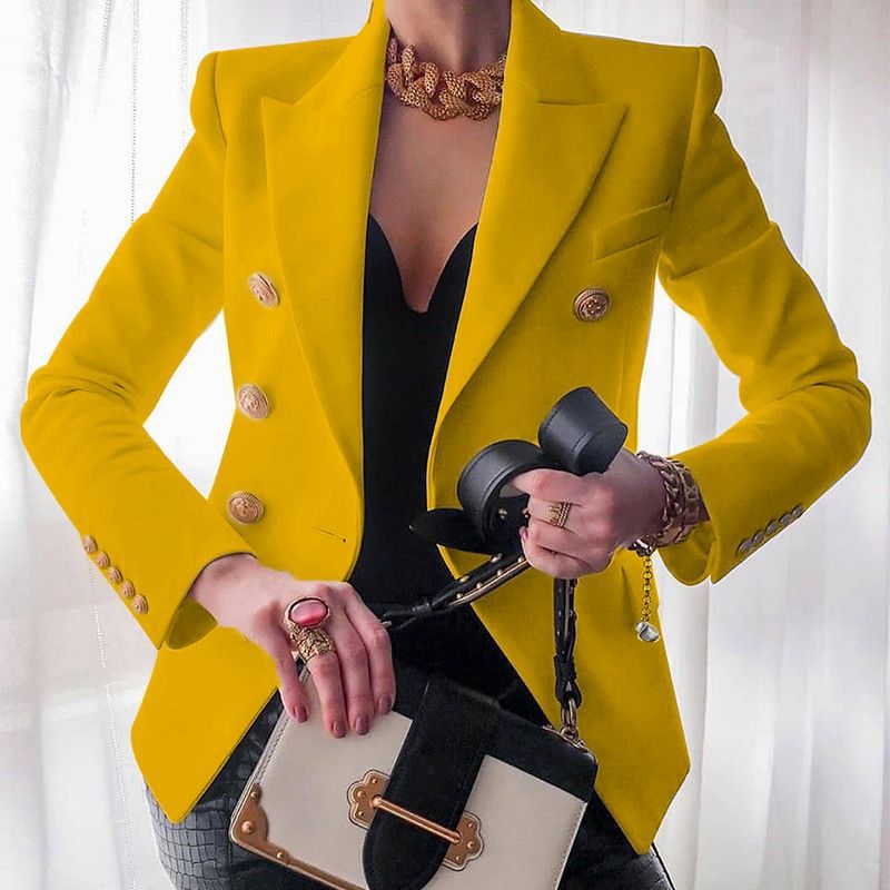 Blazer Harper Donna Elegante – Giacca Chic Confortevole in Tessuto Premium per Look Casual