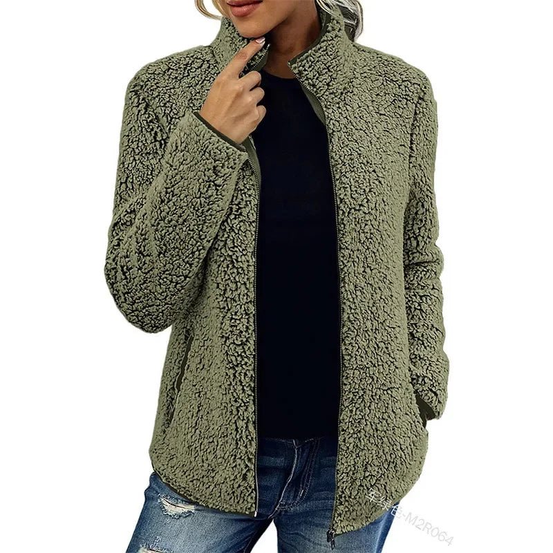 Neriah Damen-Jacke – Schicke & warme Winterfleecejacke, elegant und bequem
