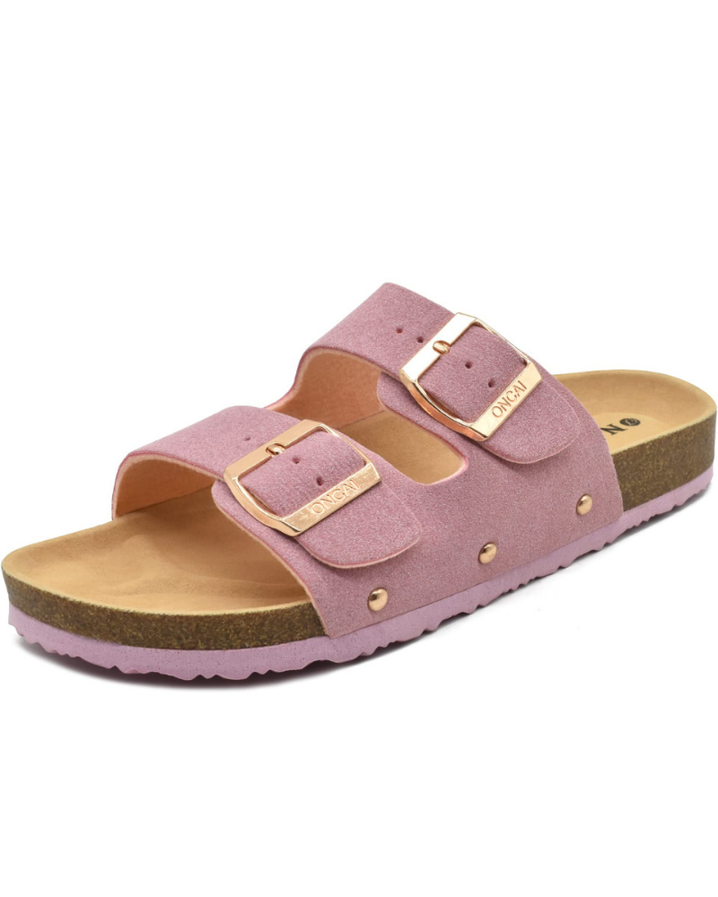Blakely Sandalen Mules Dames – Verstelbare Mules met Kurken Zool en Steun voor de Voetboog
