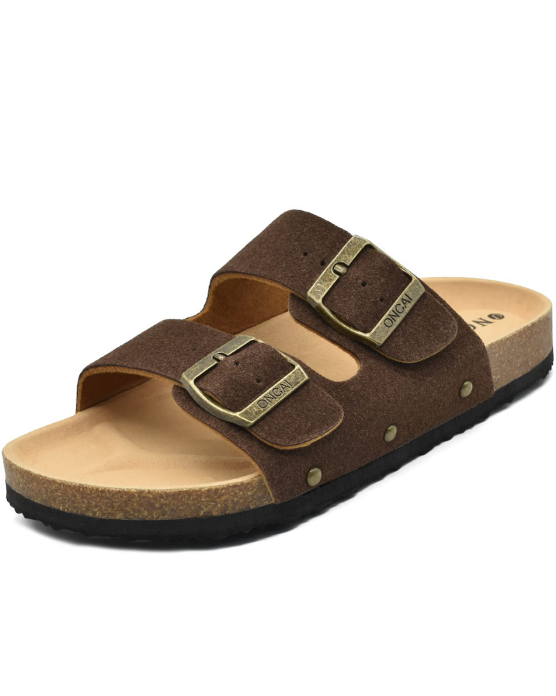 Blakely Sandali Mules Donna – Mules Regolabili con Suola in Sughero e Supporto per l'Arco Plantare