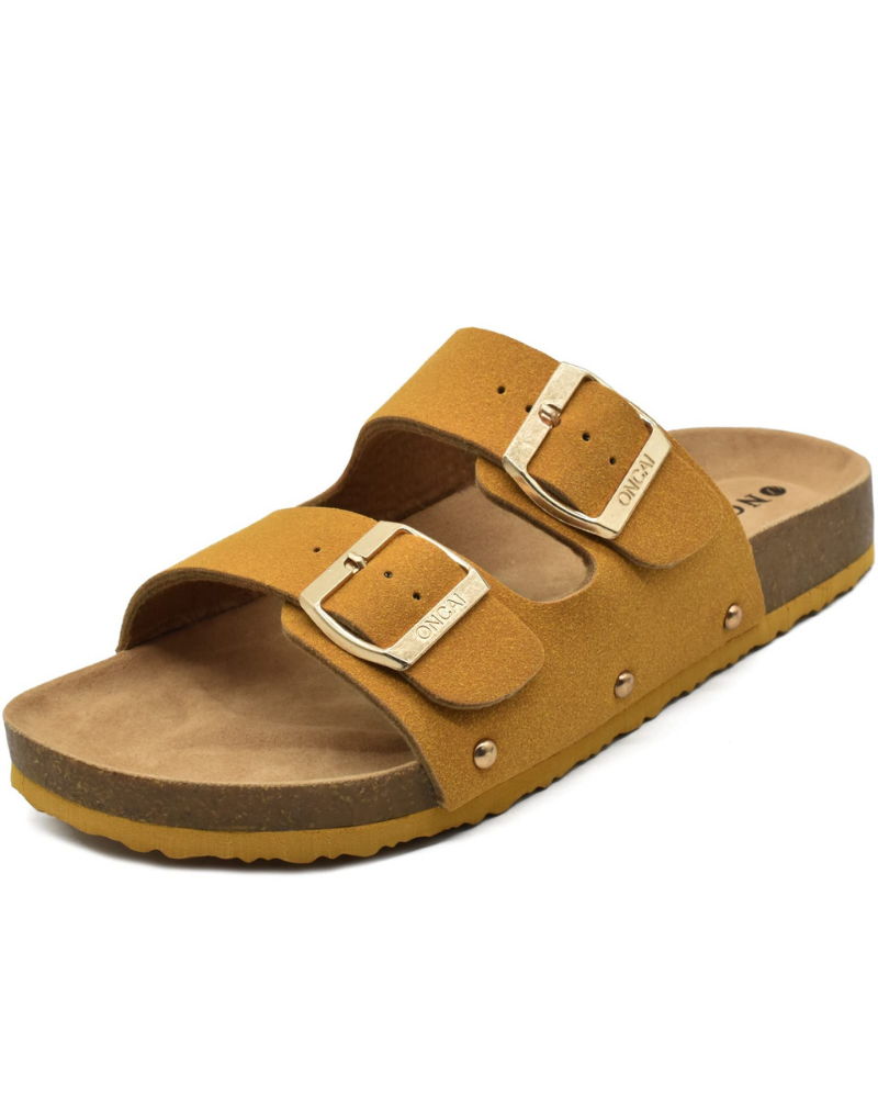 Blakely Sandali Mules Donna – Mules Regolabili con Suola in Sughero e Supporto per l'Arco Plantare