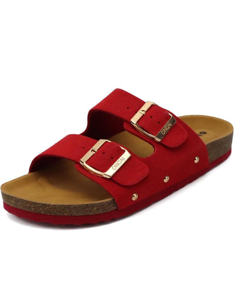 Blakely Sandali Mules Donna – Mules Regolabili con Suola in Sughero e Supporto per l'Arco Plantare