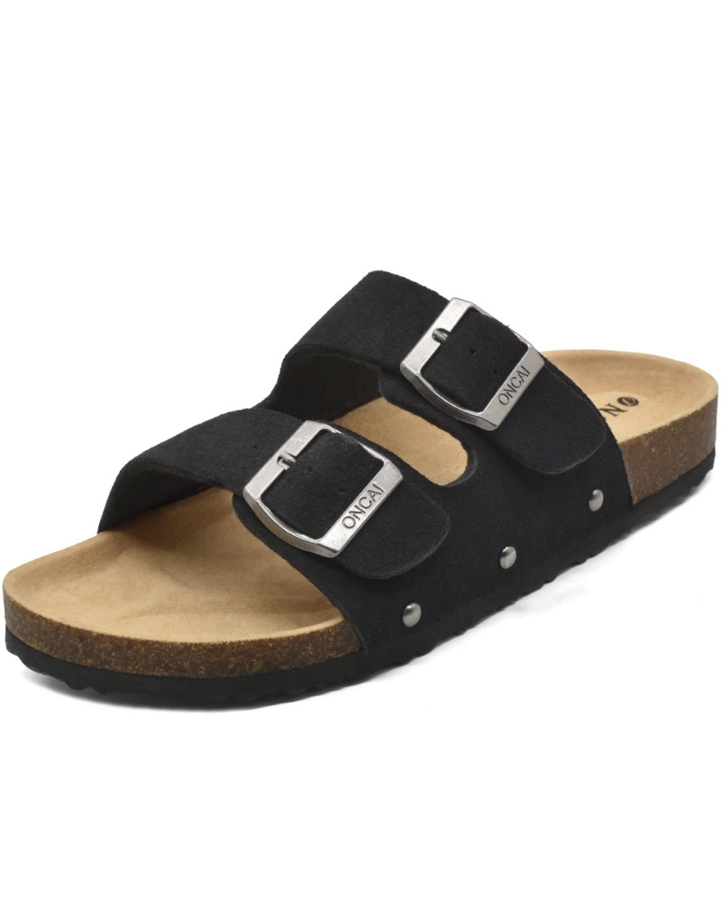 Blakely Sandali Mules Donna – Mules Regolabili con Suola in Sughero e Supporto per l'Arco Plantare