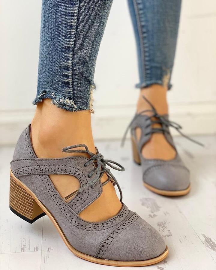 Rianna Women's Vintage Shoes - Bombas retro hechas a mano con plantilla cómoda y diseño atemporal
